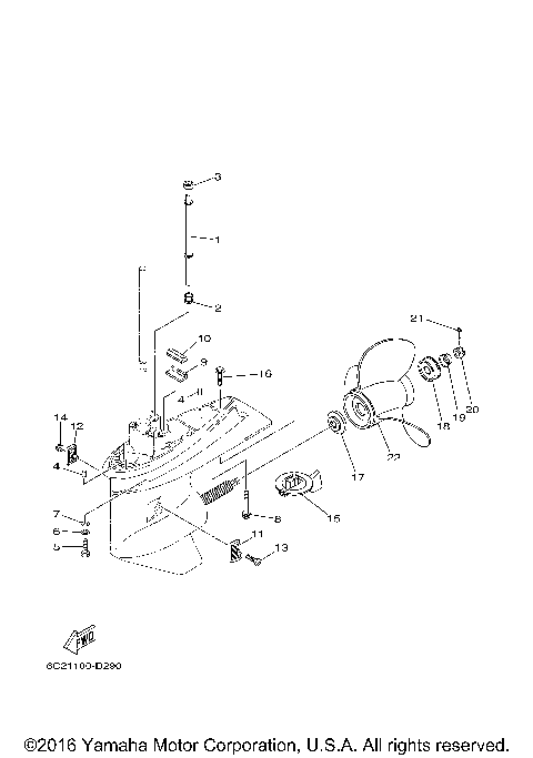 LOWER CASING DRIVE 2