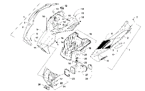 HOOD AND AIR INTAKE ASSEMBLY [106691]