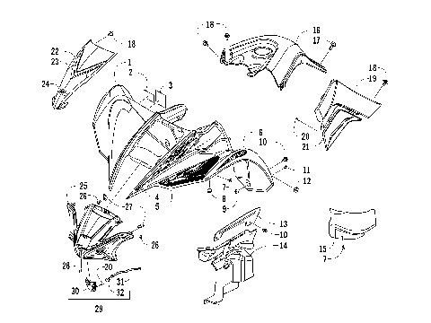 FRONT BODY ASSEMBLY [100797]