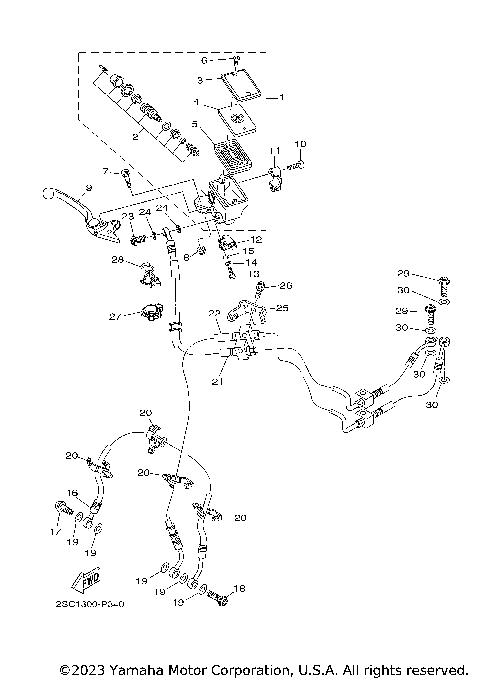 FRONT MASTER CYLINDER