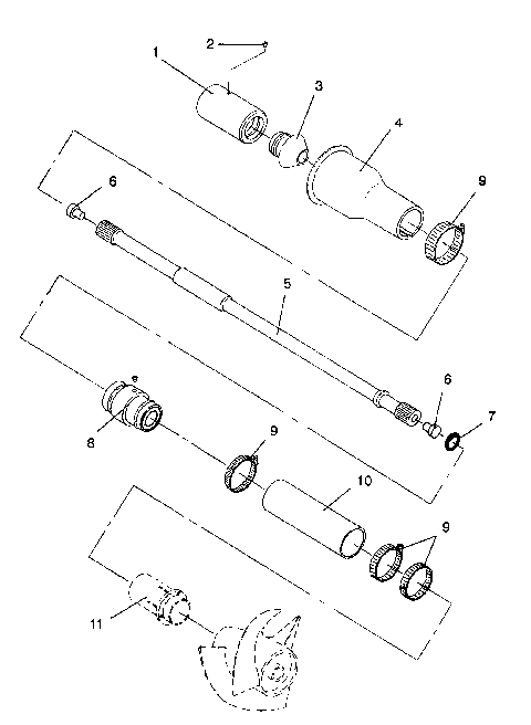 DRIVE SYSTEM SL 650 B944058 (4926992699013A)