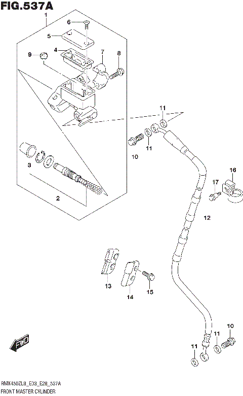 FRONT MASTER CYLINDER