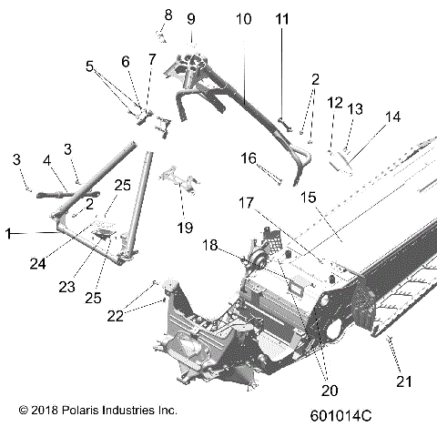 CHASSIS, CHASSIS ASM. and OVER STRUCTURE - S21EFS8RS/8RE ALL OPTIONS (601014C)