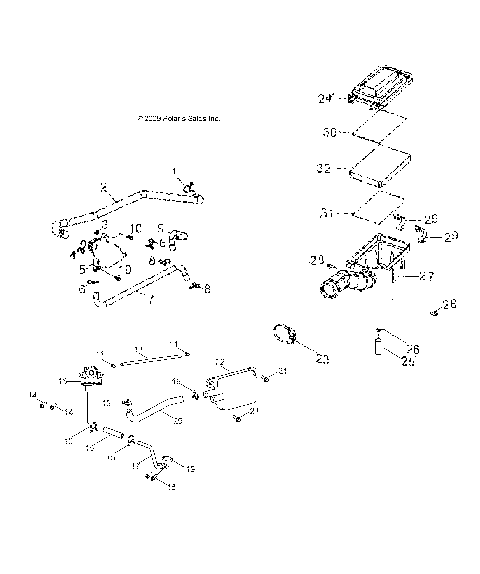 ENGINE, AIR INTAKE SYSTEM - A17YAK05A4/A6 (A00025)
