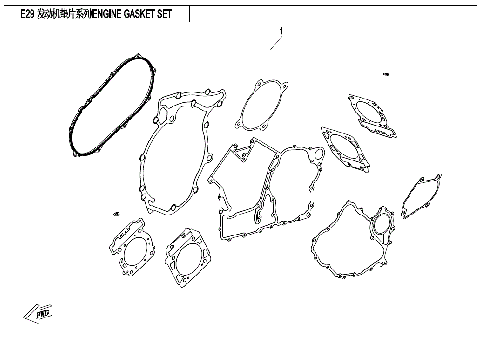 ENGINE GASKET SET