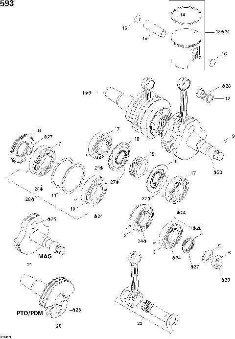 01- Crankshaft And Pistons