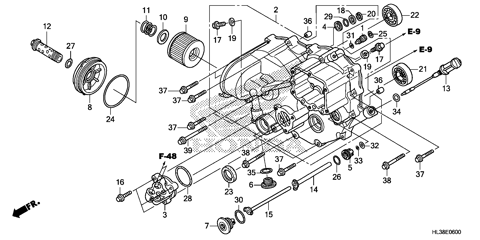 FRONT CRANKCASE COVER