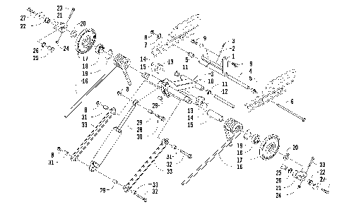 REAR SUSPENSION REAR ARM ASSEMBLY [91838]