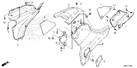 SIDE COVER@TANK COVER
