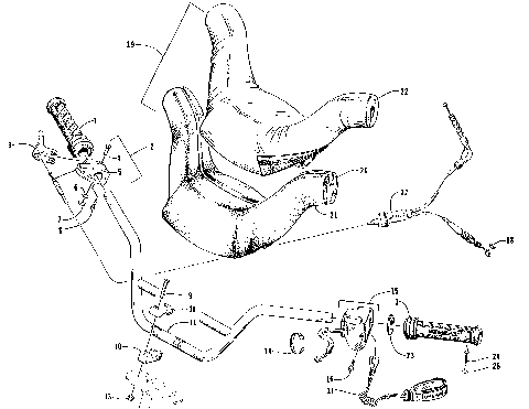 HANDLEBAR ASSEMBLY [73062]