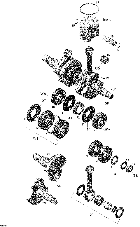 01- Crankshaft And Pistons