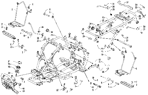 FRAME AND RELATED PARTS ASSEMBLY [87665]