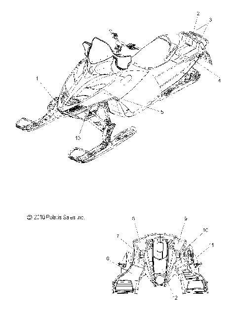 BODY, DECALS - S11PB5BSA/BSL/BEA (49SNOWDECAL11550IQ)
