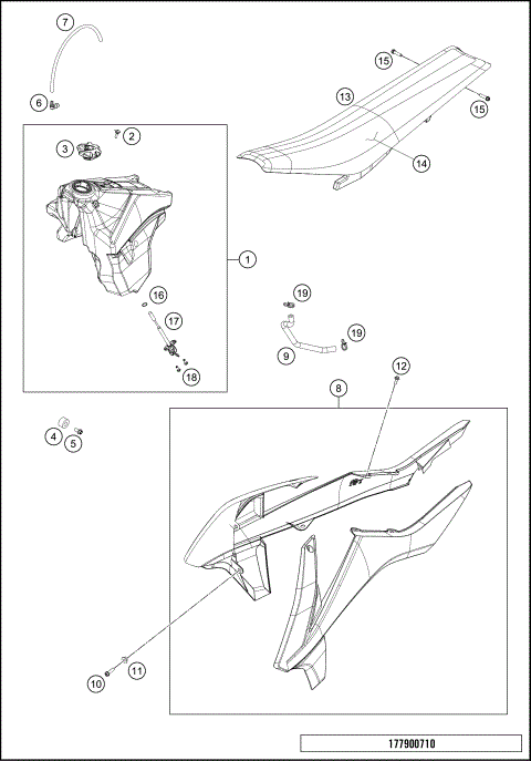 T ANK, SEA T , COVER