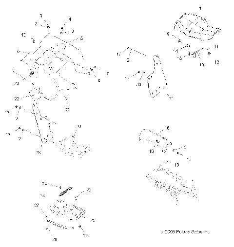 BODY, REAR CAB - A09BA32AA (49ATVCABRR09TBLZR)