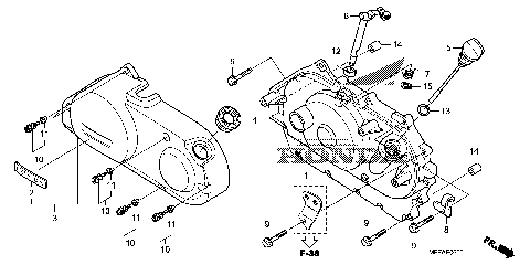 RIGHT CRANKCASE COVER