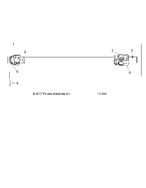 DRIVE TRAIN, PROP SHAFT, FRONT - A19SVS95CR/ER (101306)