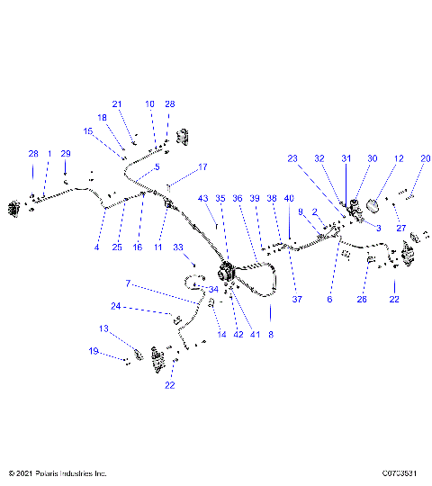 BRAKES, BRAKE LINES AND MASTER CYLINDER - G23GAB99CG/FG (C0703531)