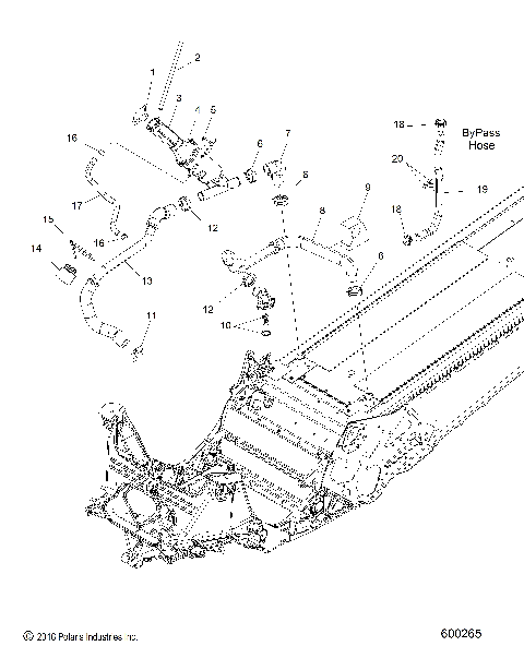 ENGINE, COOLING SYSTEM - S17EFN8/EFT8 ALL OPTIONS (600265)