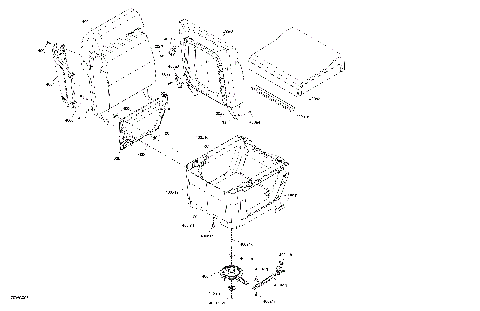 07- FURNITURE - Seat Corner Backrest (LH)