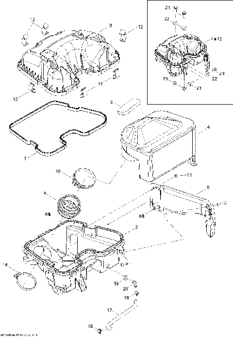 02- Air Intake Silencer