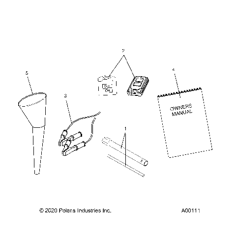 TOOLS and ACCESSORIES - P20GDGENA (A00111)