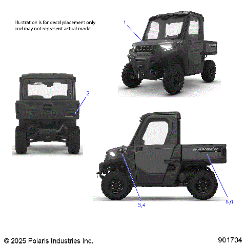 BODY, DECALS, GRAPHICS - R26MAU57Z5/B5
