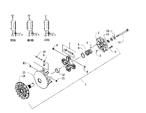 DRIVE CLUTCH [79203]