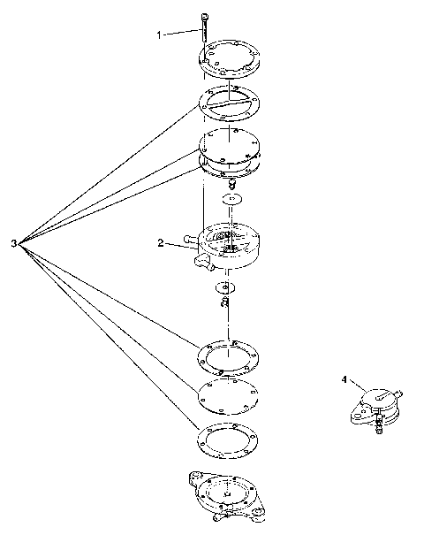 FUEL PUMP ASSEMBLY SLT 750 B944170 (4925942594031A)