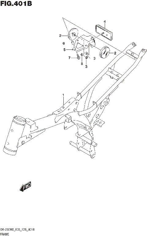 FRAME (DR-Z50M0 E28)