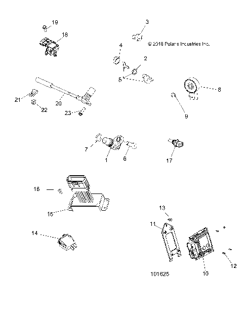 ELECTRICAL, SWITCHES, SENSORS and ECM - A19SHS57RS [101625]