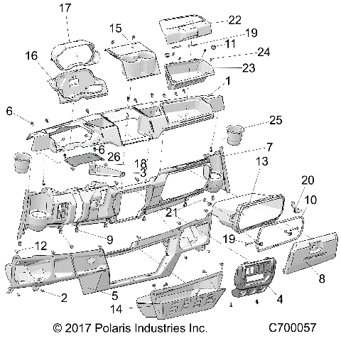 BODY, DASH - R19RRE99NS (C700057)