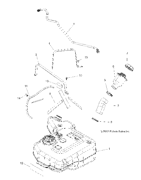BODY, FUEL TANK - R16RT_87 ALL OPTIONS (49RGRFUEL13900XP)
