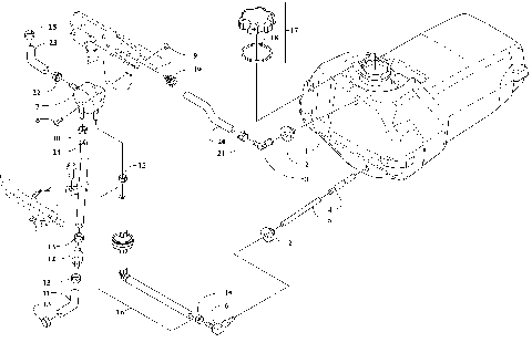 Gas Tank and Fuel Pump