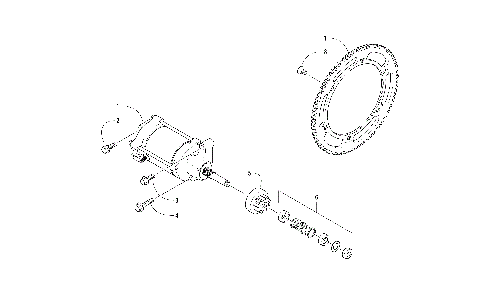 STARTER MOTOR ASSEMBLY [107997]
