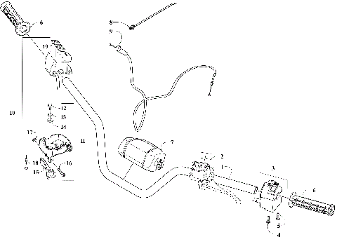 HANDLEBAR ASSEMBLY [305554]