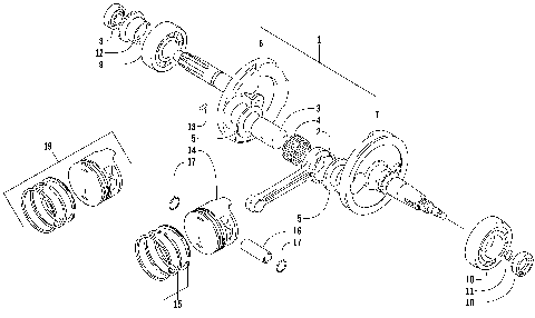 CRANKSHAFT ASSEMBLY [73902]