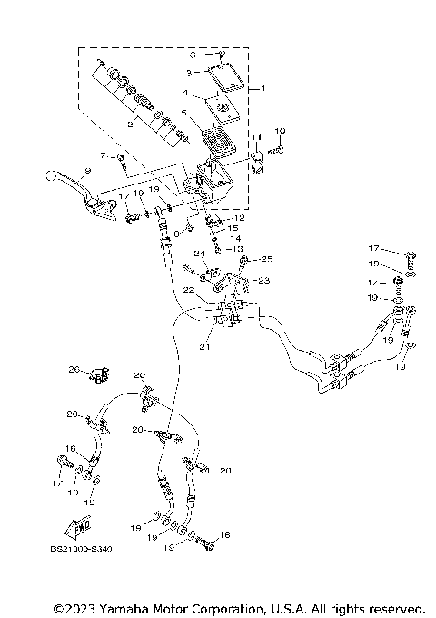 FRONT MASTER CYLINDER