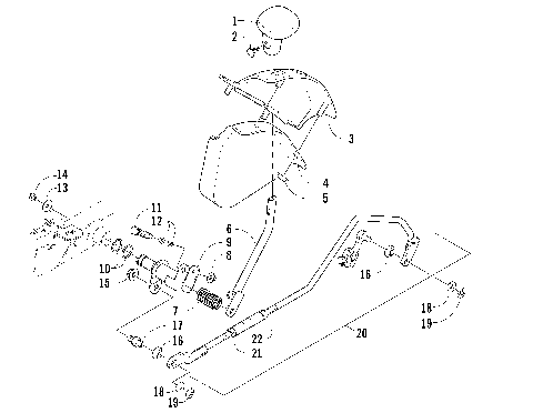 SHIFT LEVER ASSEMBLY [89003]