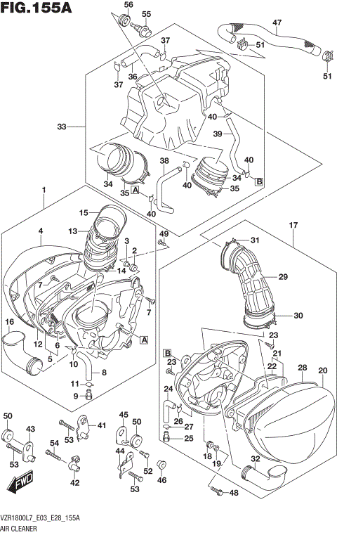 AIR CLEANER (VZR1800L7 E28)