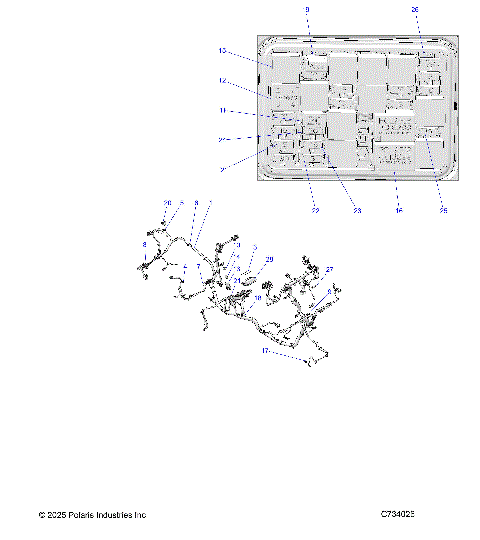 ELECTRICAL, WIRE HARNESS - R26RRED4JB (C734026)