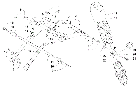 REAR SUSPENSION FRONT ARM ASSEMBLY [102231]