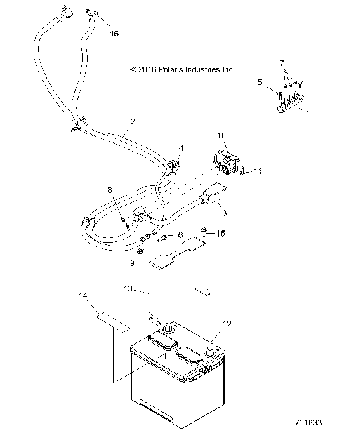 ELECTRICAL, BATTERY - R18RVA87A1/B1/E87A9/B9 (701833)