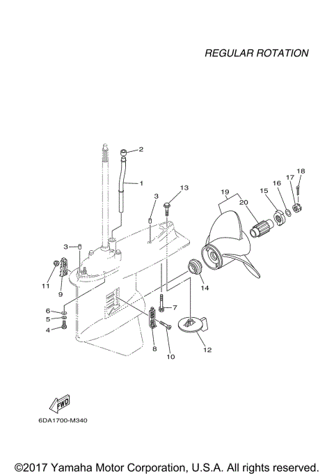 LOWER CASING DRIVE 2