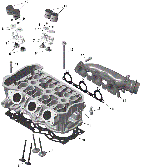01- ROTAX - Cylinder Head