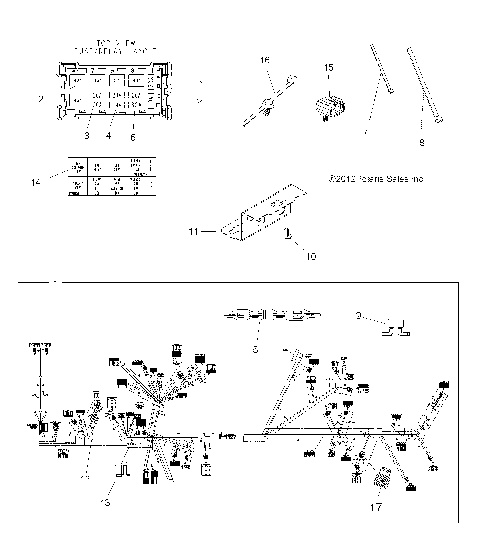ELECTRICAL, HARNESS - A13DN8EAF/EAL/EAR (49ATVHARNESS12SPTRGEPS850)