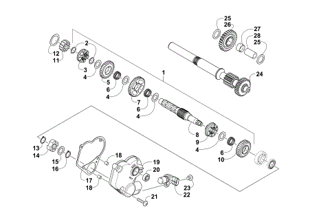 SECONDARY TRANSMISSION ASSEMBLY