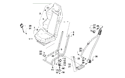 FRONT SEAT ASSEMBLY [300447]