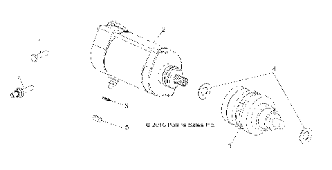 ENGINE, STARTING MOTOR - R11WH76AG/AR/WY76AE/AH/AJ (49RGRSTARTINGMTR118004X4)
