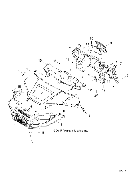 BODY, HOOD, DASH and GRILL - R16RMA32A1/A2 (700181)